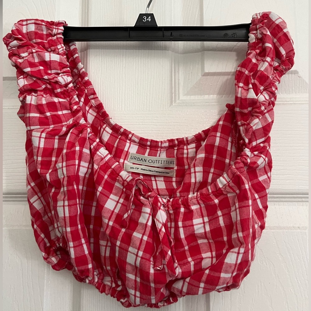 Urban Outfitters Off-The-Shoulder Bra/Crop Top